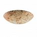 ALR-9672-35-ABRS - Justice Design - Alabaster Rocks! - 6-Light 24 Semi-Flush Bowl Antique Brass GU24 Self Ballast LEDChoose Your Options - Alabaster Rocks! G��