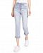 Dollhouse Juniors' High Rise Roll-Cuff Button-Fly Jeans