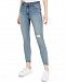 Kut from the Kloth Distressed High-Rise Skinny Ankle Jeans