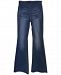 Tinseltown Juniors' High Rise Pull-On Flare Jeans