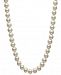 Belle de Mer 22" Cultured Freshwater Pearl Strand Necklace (8-1/2-9-1/2mm) in 14k Gold