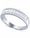 Diamond Princess & Baguette Band (3/4 ct. t. w. ) in 14k White Gold