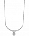 Effy Baguette Cluster 18" Pendant Necklace (5/8 ct. t. w. ) in 14k White Gold