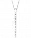 Line Of Love Diamond Pendant Necklace (1/2 ct. t. w. ) in 14k White Gold