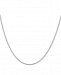Sliding Bead Adjustable Wheat Link 22" Chain Necklace in 14k White Gold