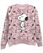 Freeze 24-7 Printed Snoopy Graphic Sweatshirt