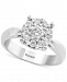Effy Diamond Cluster Engagement Ring (5/8 ct. t. w. ) in 14k White Gold