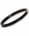 Men's Bangle in Black Ion-Plated Stainless Steel