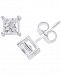 Effy Diamond Princess Stud Earrings (1 ct. t. w. ) in 14k White Gold
