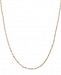 Ribbon-Flex Omega 18" Chain Necklace in 14k Gold