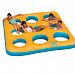 Swimline Labyrinth Inflatable Pool Island Float Yellow 92-In L X 92-In W X 10-In H