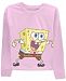 Nickelodeon Juniors' Spongebob Long-Sleeved Graphic T-Shirt