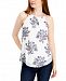 Bcx Juniors' Embroidered Floral Top