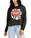 Mighty Fine Juniors' Floral Coca-Cola Long Sleeve Top