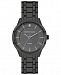 Geoffrey Beene Grey Dial Genuine Diamond Dial Slim Bracelet Watch