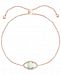 Effy Opal (1/2 ct. t. w. ) & Diamond (1/6 ct. t. w. ) Evil Eye Bracelet Set in 14k Rose Gold