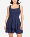B Darlin Juniors' Bow-Back Tiered Dress, Created for Macy's