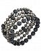 Inc International Concepts Two-Tone 4-Pc. Set Beaded Stretch Bracelets, Created for Macy's
