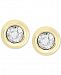Bubbles by Effy Diamond Bezel Frame Stud Earrings (1/5 ct. t. w. ) in 14k White Gold or 14k Yellow Gold