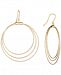 Multi-Circle Drop Earrings in 14k Gold-Plated Sterling Silver