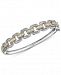 Effy Diamond Link Design Bangle Bracelet (2 ct. t. w. ) in 14k White Gold and 14k Yellow Gold