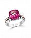 Effy Pink Topaz (6-7/8 ct. t. w. ) Ring in 18k Yellow Gold and Sterling Silver