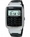 Casio Unisex Digital Calculator Black Resin Strap Watch 34.8mm
