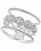 Diamond Stack-Look Ring (1-1/4 ct. t. w. ) in 14k White Gold