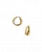 Tri Ring Stack Hoops in 18k Yellow Gold over Sterling Silver