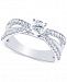 Diamond Multi-Row Engagement Ring (1 ct. t. w. ) in 14k White Gold