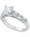 Diamond Princess Engagement Ring (1-1/2 ct. t. w. ) in 14k White Gold