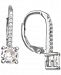 Giani Bernini Cubic Zirconia Leverback Drop Earrings in Sterling Silver, Created for Macy's