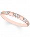Diamond Band (1/10 ct. t. w. ) in 10k Rose Gold
