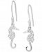 Giani Bernini Filigree Seahorse Drop Earrings in Sterling Silver, Created for Macy's