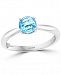Effy Blue Topaz Solitaire Ring (1 ct. t. w. ) in 14k White Gold