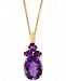 Amethyst 18" Pendant Necklace (2-3/8 ct. t. w. ) in 14k Gold