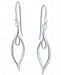 Giani Bernini Swirl Drop Earrings in Sterling Silver, Created for Macy's