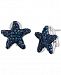 Effy London Blue Topaz Starfish Stud Earrings (2-3/8 ct. t. w. ) in Sterling Silver