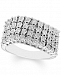 Diamond Illusion Wave Ring (1/3 ct. t. w. ) in 10k White Gold