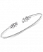 Diamond Scatter Cuff Bangle Bracelet (1/4 ct. t. w. ) in 10k White Gold