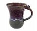 Pottery Mug, Coffee Bean - Purple
