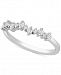 Diamond Horizontal Cluster Statement Ring (1/4 ct. t. w. ) in 10k White Gold