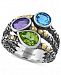 Effy Multi-Gemstone (2-5/8 ct. t. w. ) Ring in Sterling Silver and 18k Gold Over Sterling Silver