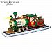 Thomas Kinkade Bringing Holiday Cheer Hand-Painted Musical Illuminated Train Featuring A Built-In Glass Snowglobe & Plays A Medley Of 8 Holiday Carols