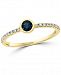Effy Sapphire (1/3 ct. t. w. ) & Diamond (1/8 ct. t. w. ) Ring in 14k Gold
