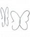 Giani Bernini Cubic Zirconia Butterfly Wire Statement Earrings in Sterling Silver, Created for Macy's