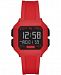 Puma Remix Lcd, Red-Tone Polyurethane Watch, P5055