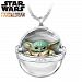 STAR WARS The Mandalorian Cutest Child In The Galaxy Hover Pram Pendant Necklace Featuring A Hinged Lid That Opens To Reveal The Child Inside