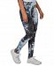 Just Polly Juniors' Tie-Dyed High-Waist Leggings