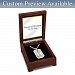 Words Of Wisdom To My Son Personalized Men's Stainless Steel Dog Tag Pendant Necklace Featuring 24K-Gold Plating